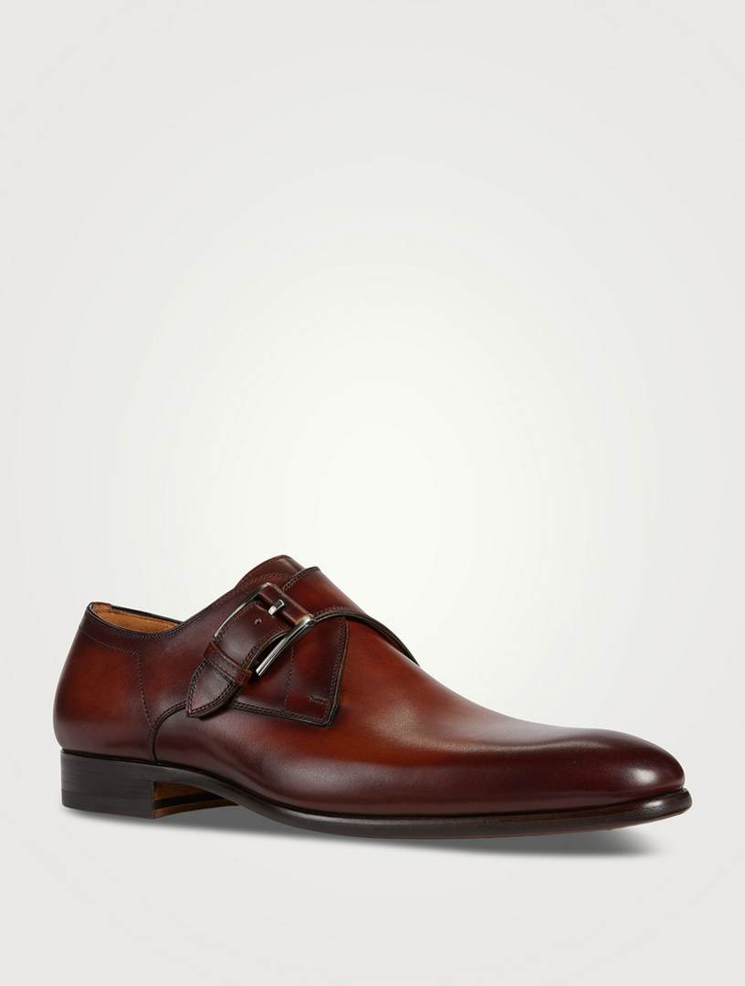 Magnanni monk store strap sale