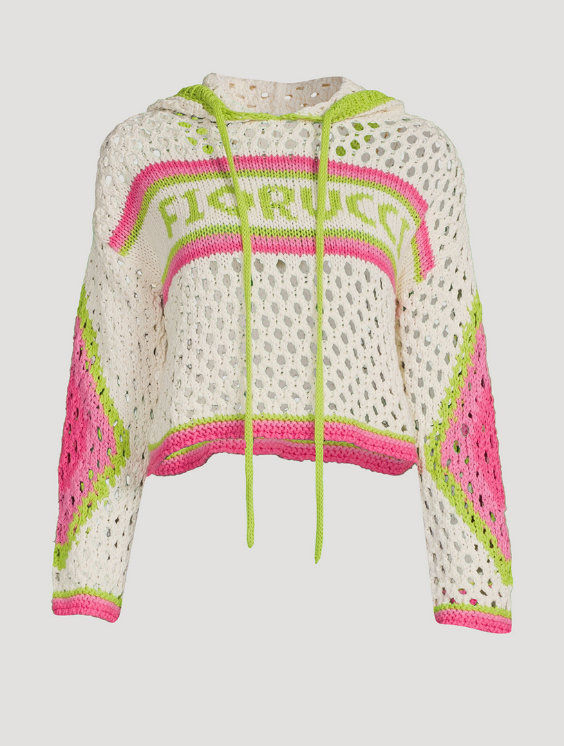 FIORUCCI Crochet Hoodie Holt Renfrew
