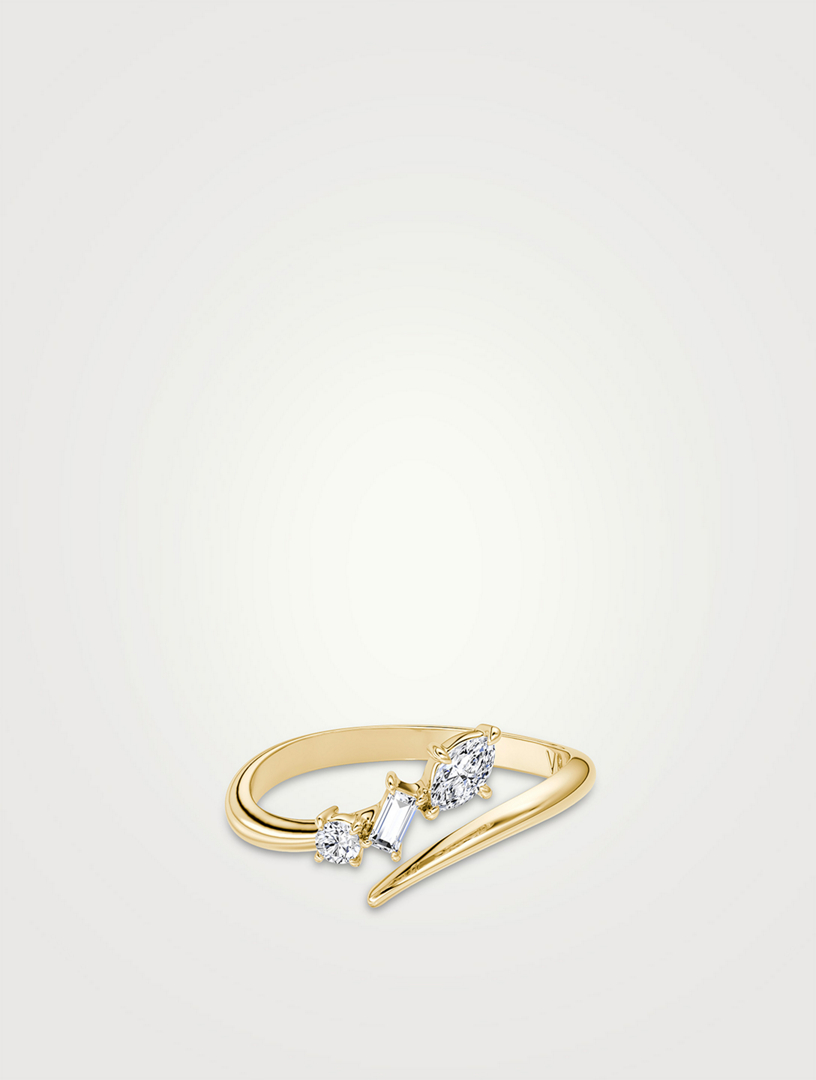 14K Gold Orion Ring With Lab Grown Diamonds