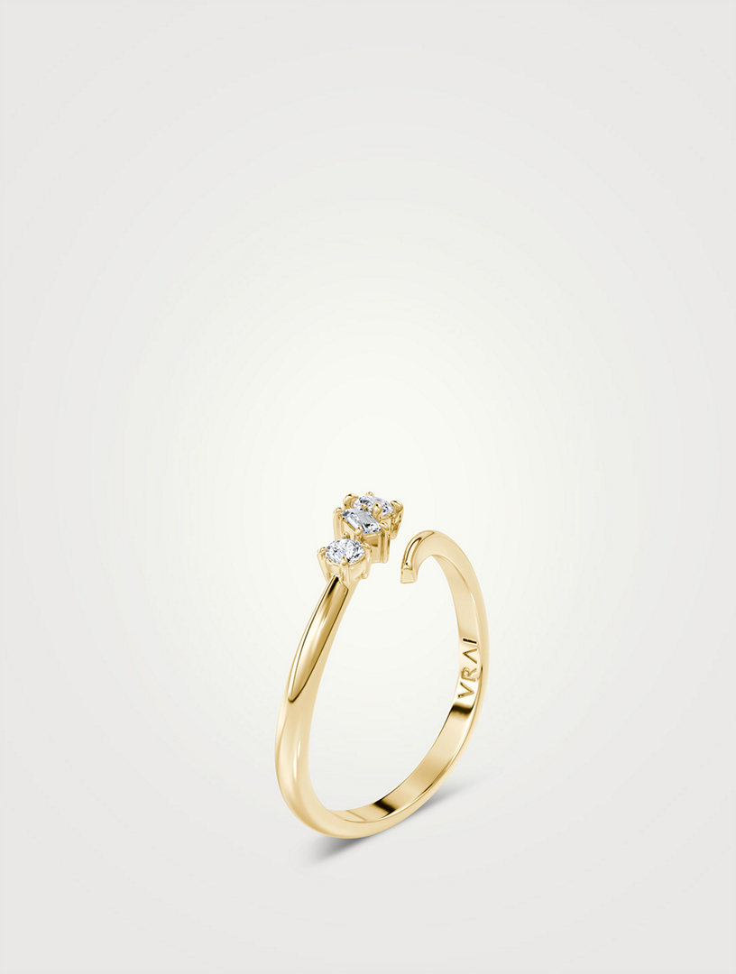 14K Gold Orion Ring With Lab Grown Diamonds