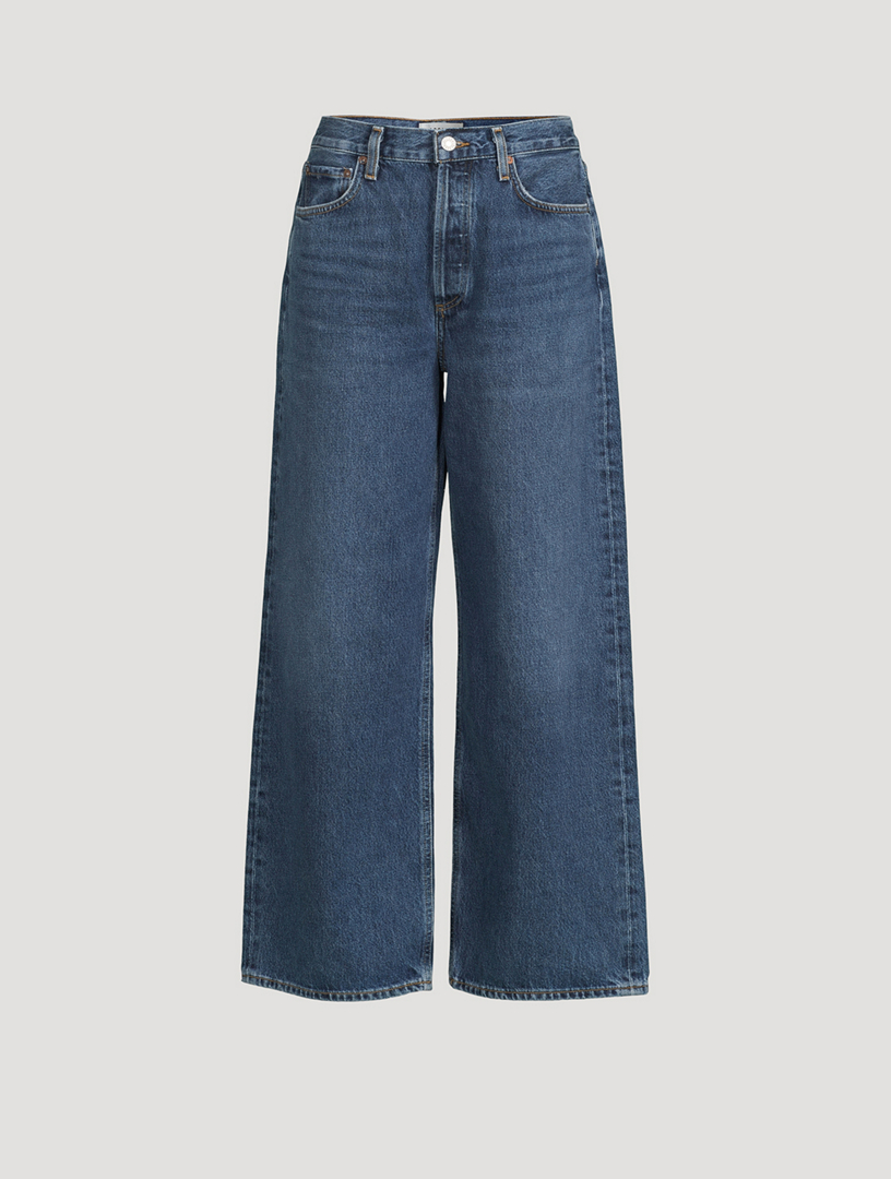 Light Blue Drop Waist Wide Leg Oversized Baggy Jeans – KesleyBoutique