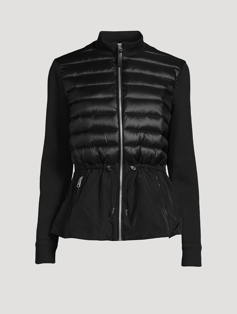 MACKAGE Joyce Hybrid Peplum Jacket