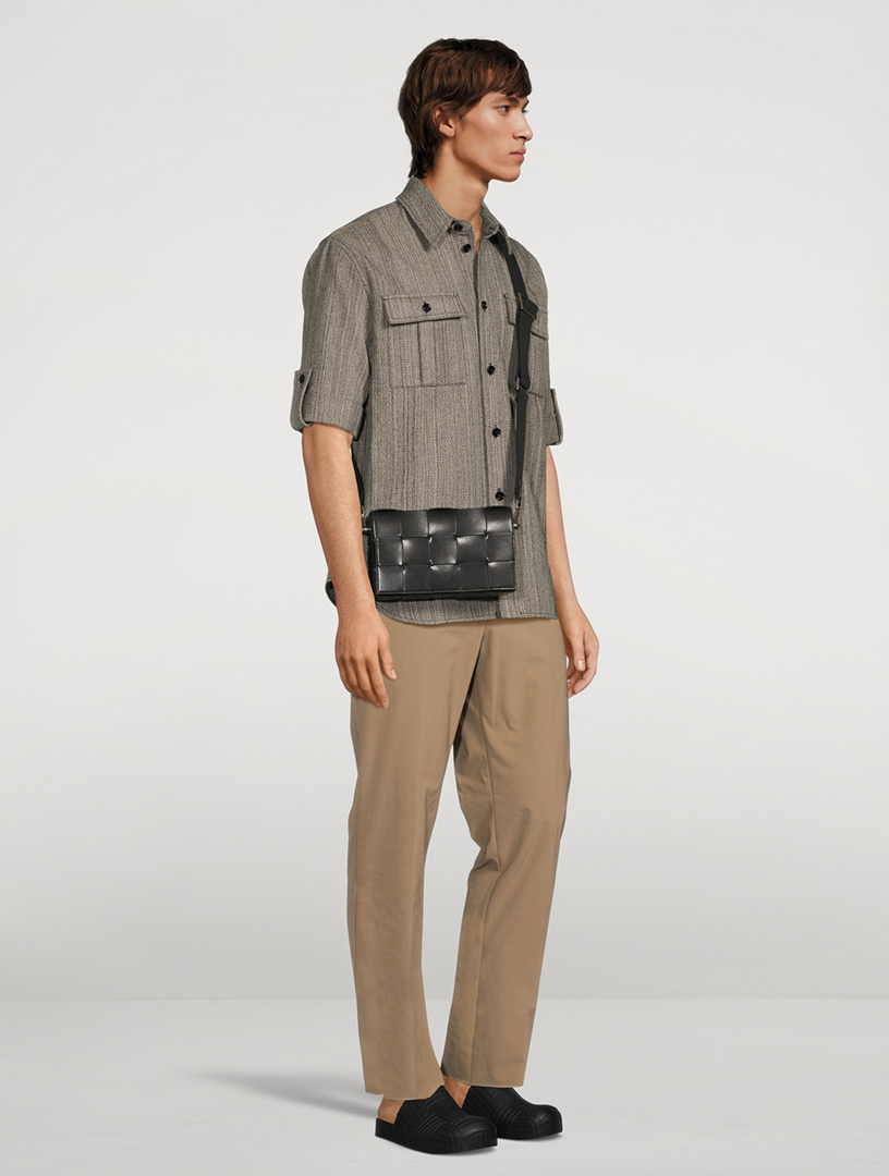 カラバリ/直営店買付 BOTTEGA VENETA カセット Versatile Strap Bottega Veneta® Men's Cassette With Versatile Strap in Space