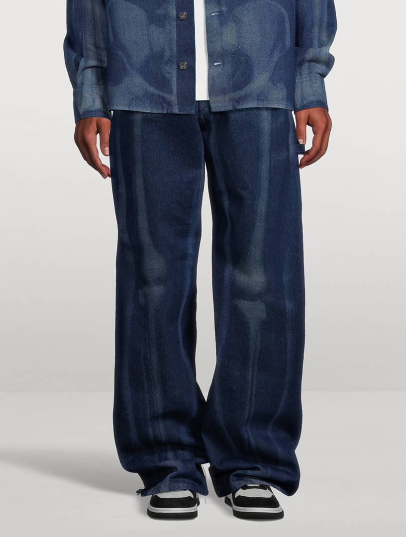 Body Scan Straight-Leg Jeans