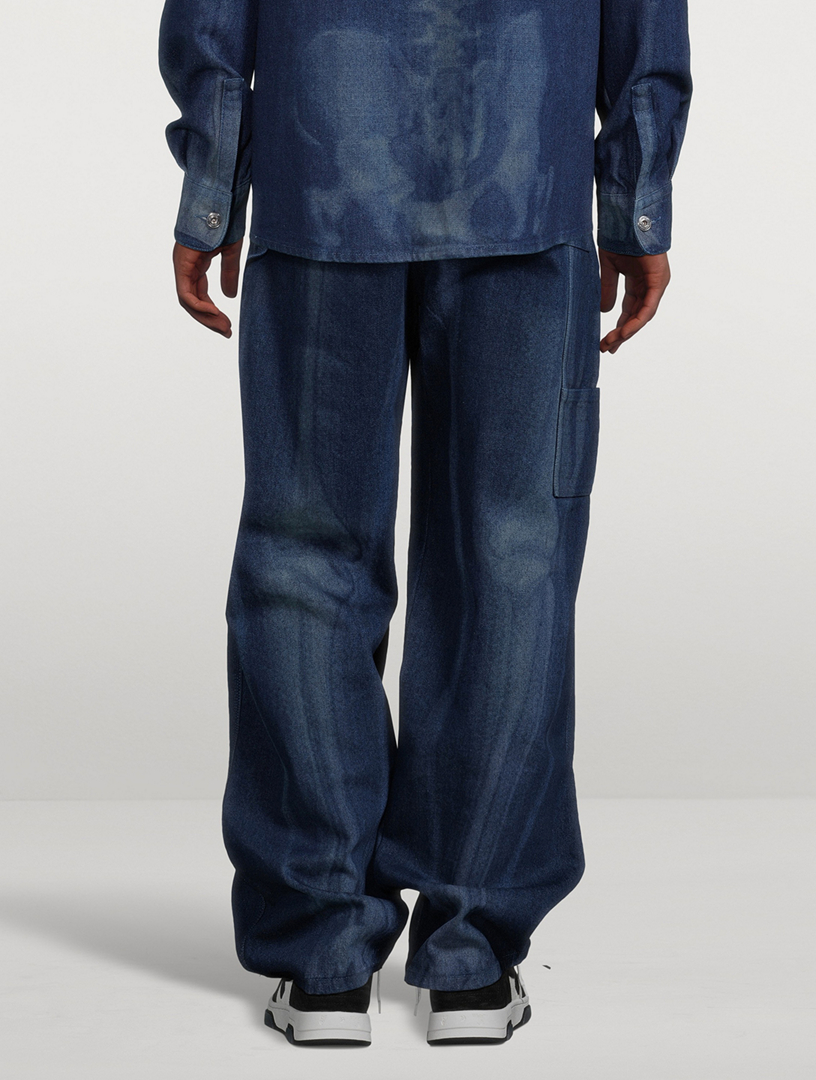Body Scan Straight-Leg Jeans