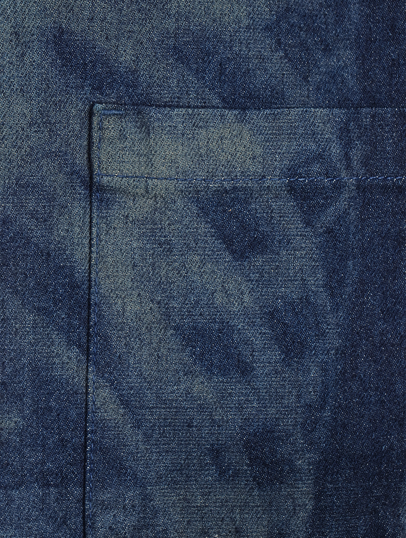 Body Scan Denim Shirt