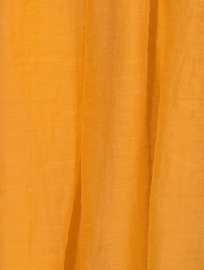 Smocked Midi Skirt