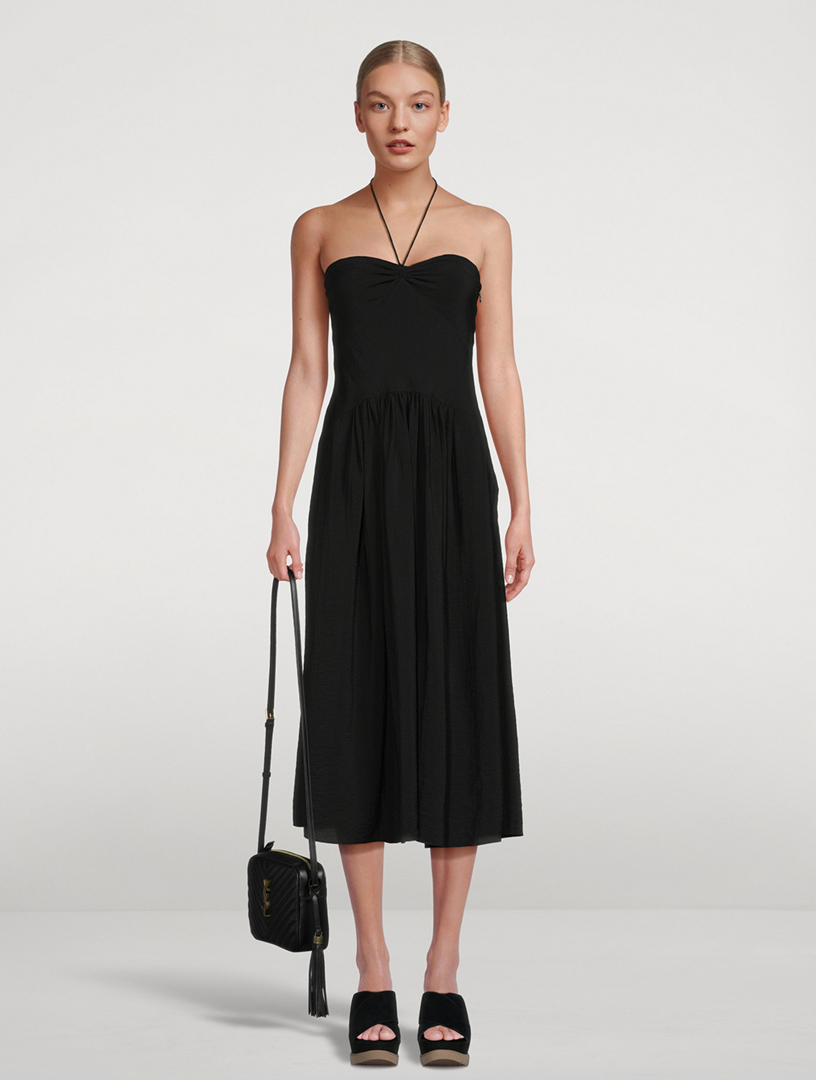 Ruched Halter Dress by VINCE. for $60