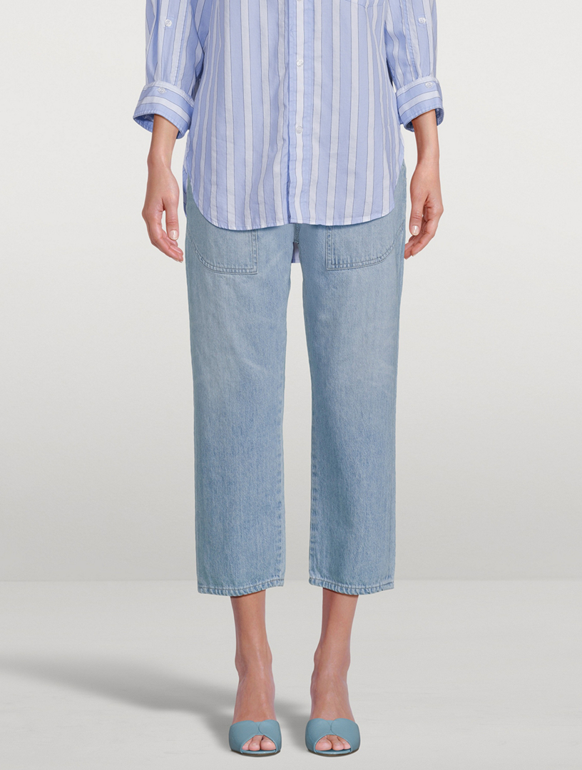 CITIZENS OF HUMANITY Pony Boy Straight Utility Jeans | Holt Renfrew
