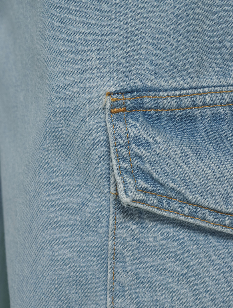 Minka Wide-Leg Cargo Jeans