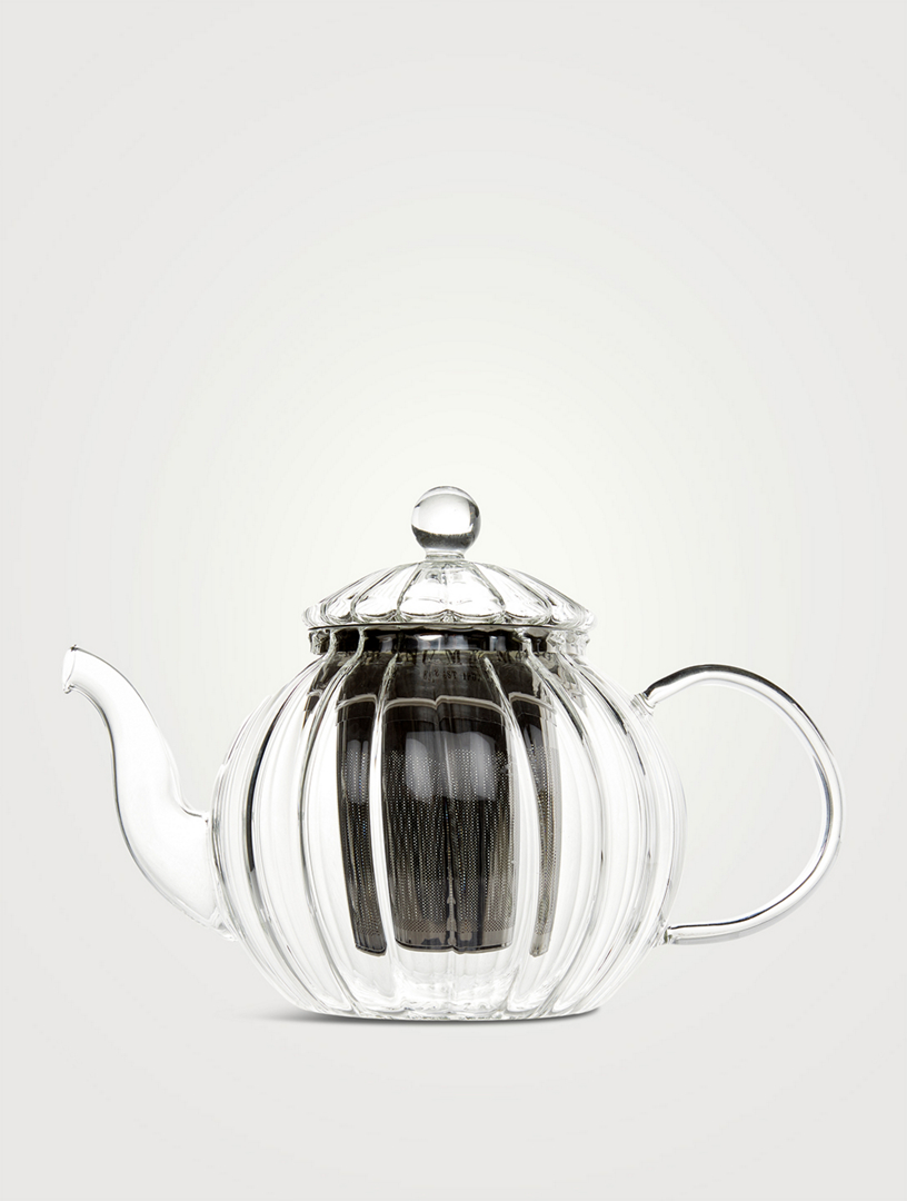 FORTNUM & MASON Elegance Glass TwoCup Teapot Holt Renfrew
