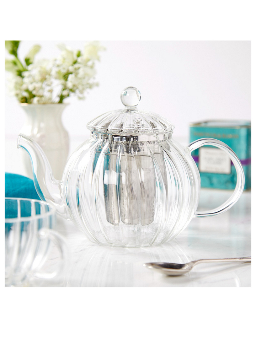 FORTNUM & MASON Elegance Glass TwoCup Teapot Holt Renfrew