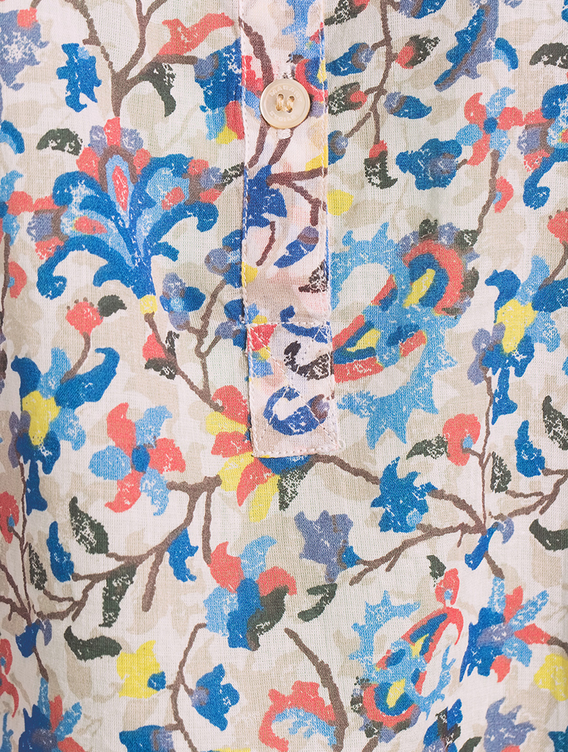 Maria Cotton Blouse Floral Print