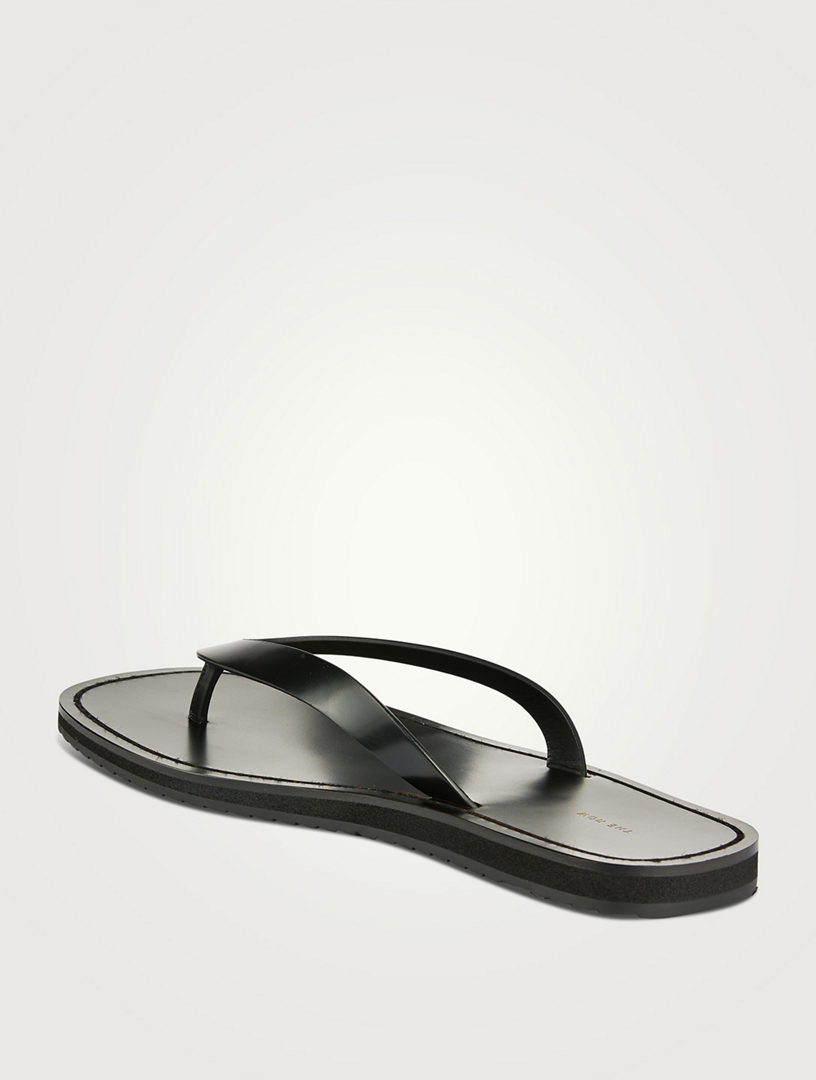 THE ROW City Leather Thong Sandals