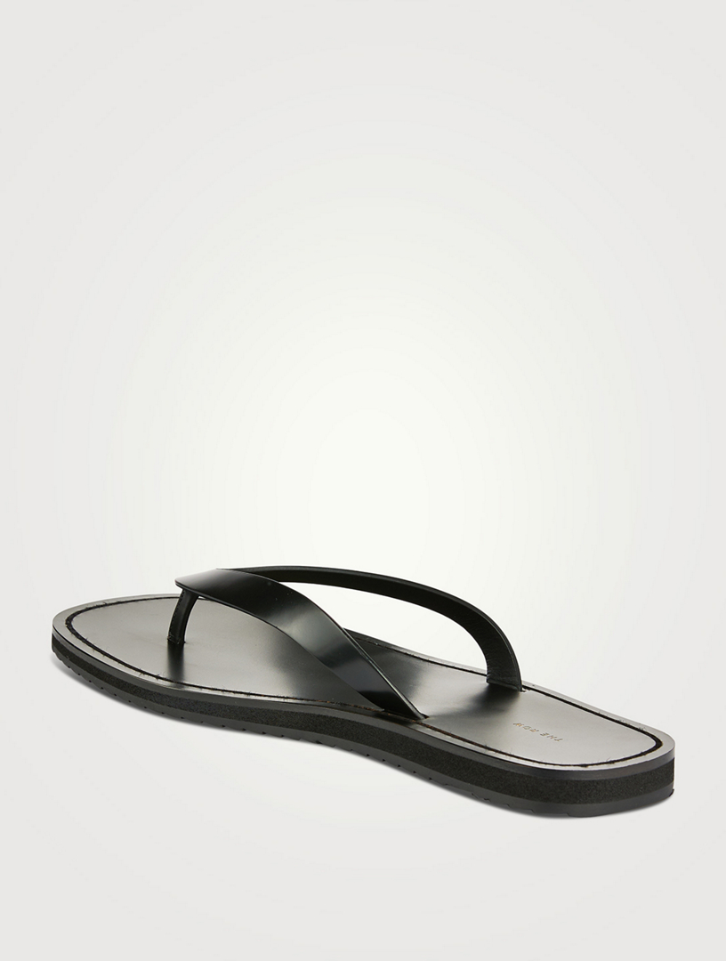 THE ROW City Leather Thong Sandals | Holt Renfrew