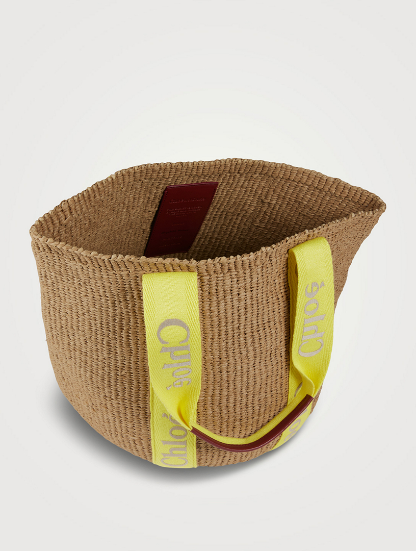 Large Woody Basket Bag