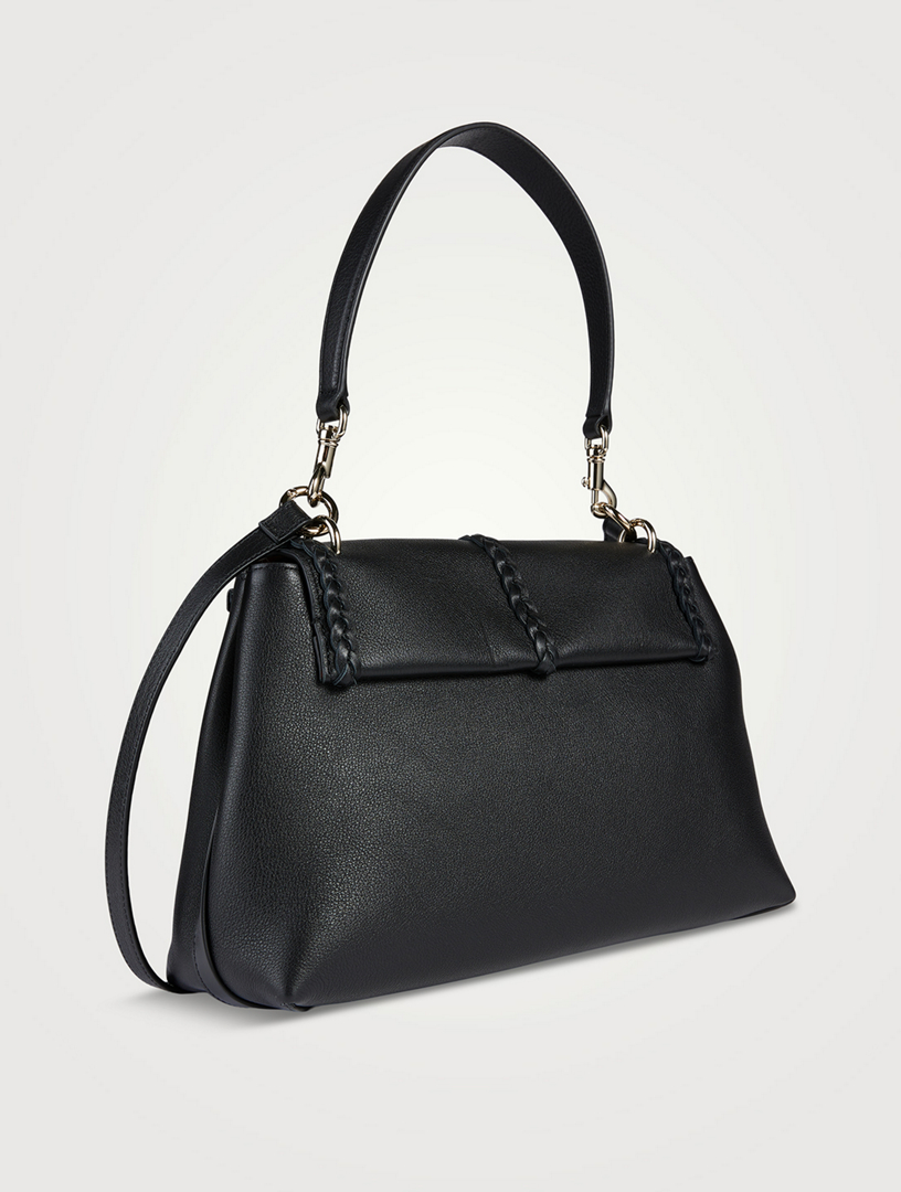 Medium Penelope Leather Shoulder Bag