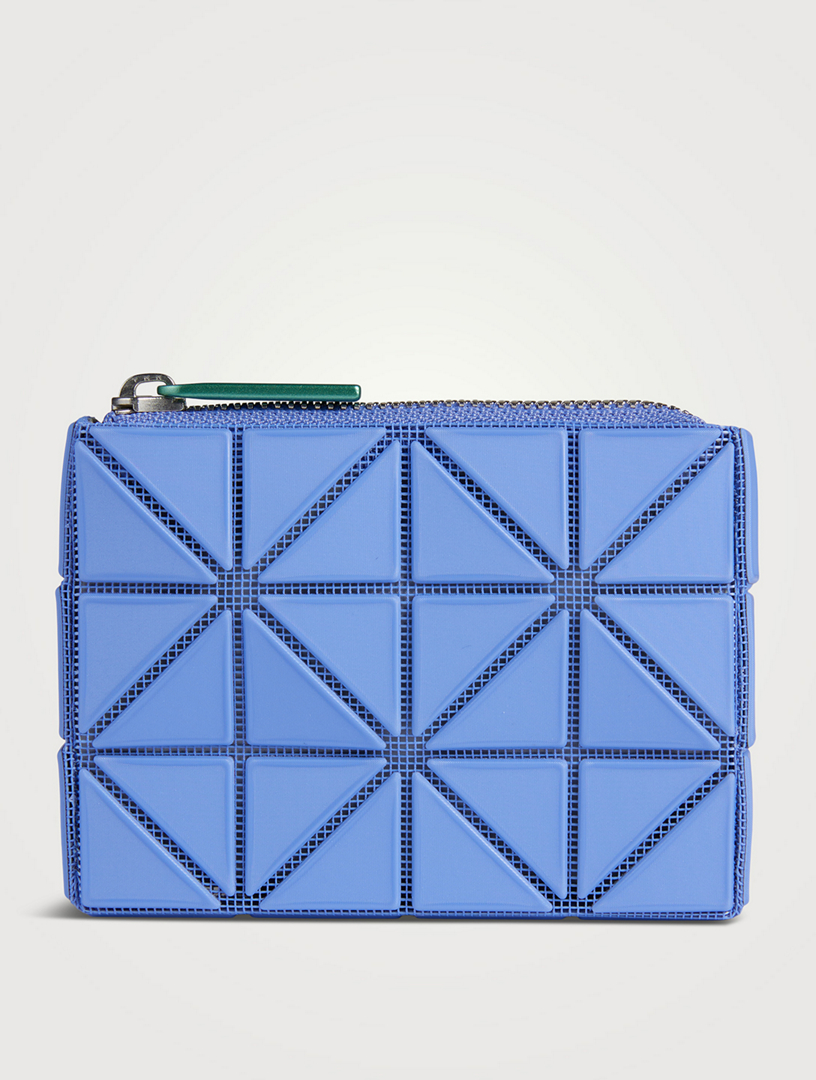 Bao Bao Issey Miyake Green Cassette Wallet in Blue