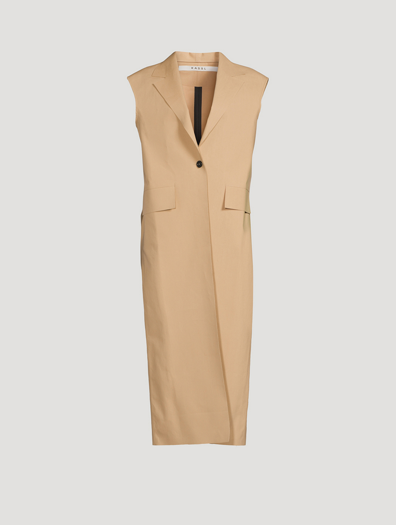 Sleeveless Trench