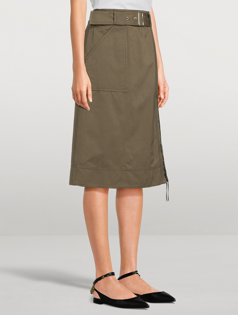 Faille Utility Skirt