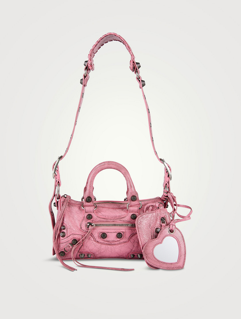 BALENCIAGA Mini Le Cagole Leather Duffle Bag | Holt Renfrew