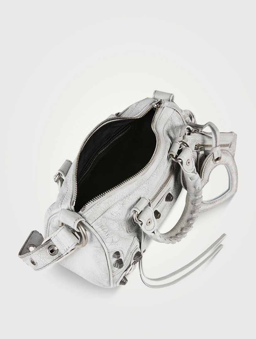 BALENCIAGA Mini Le Cagole Leather Duffle Bag | Holt Renfrew