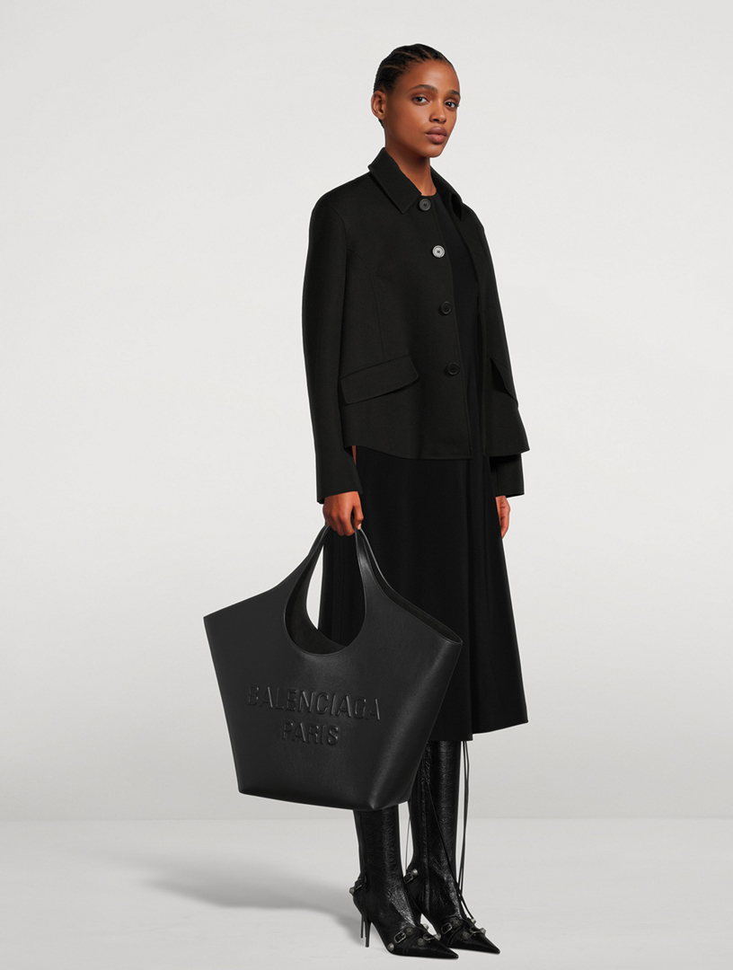 トートバッグ BALENCIAGA Mary Kate Tote - Balenciaga - Leather - Black Balenciaga Women's' Mary-Kate Medium Tote Bag in Black | LN-CC®