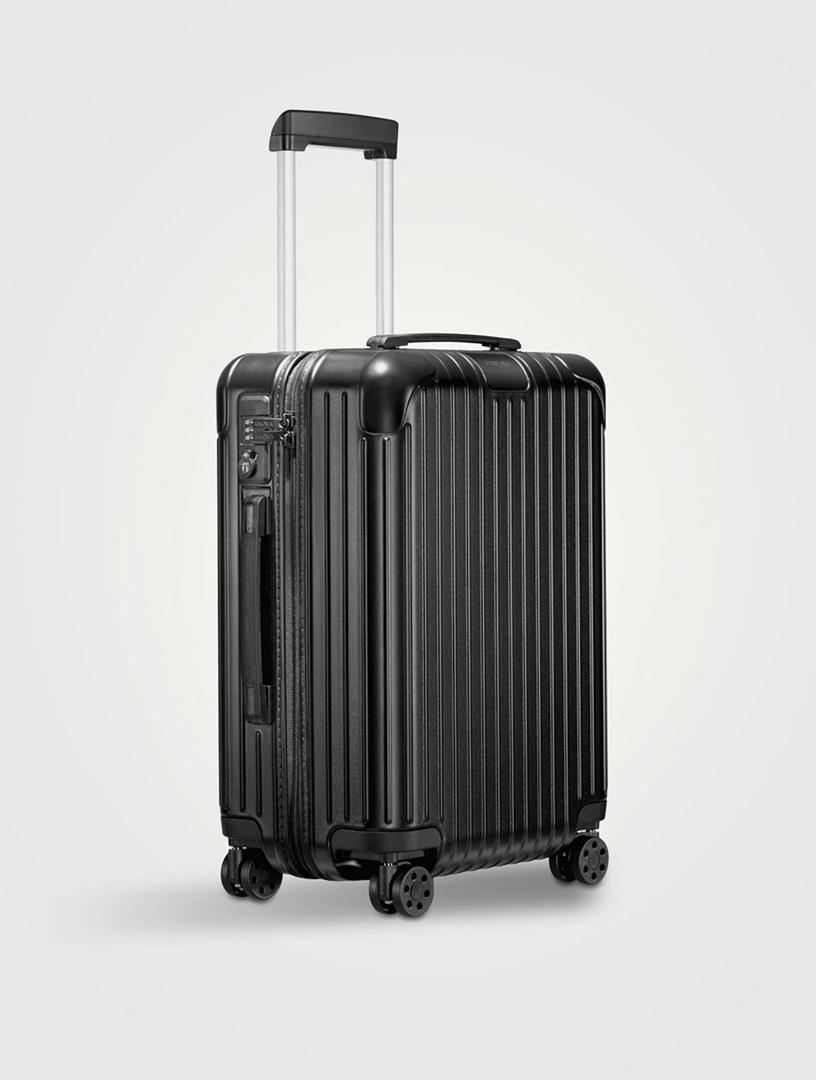 Essential Check-In L Lightweight Suitcase, Black Gloss