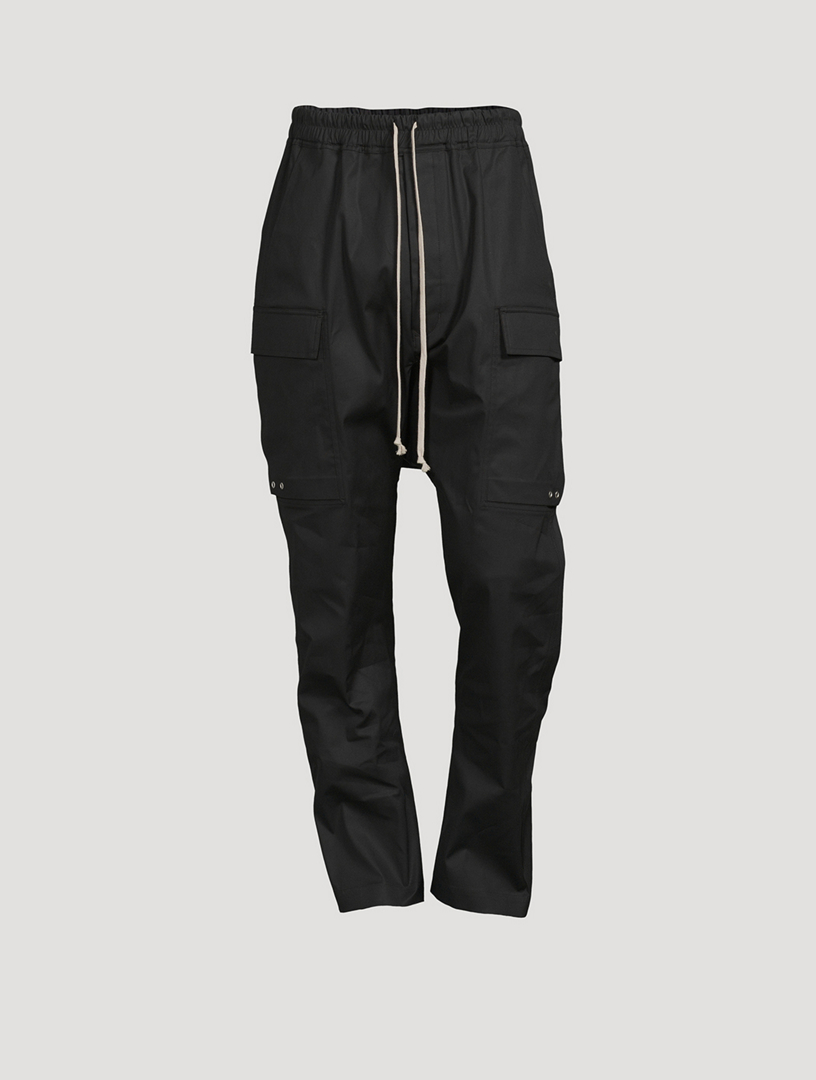 RICK OWENS Long Cargo Pants | Holt Renfrew