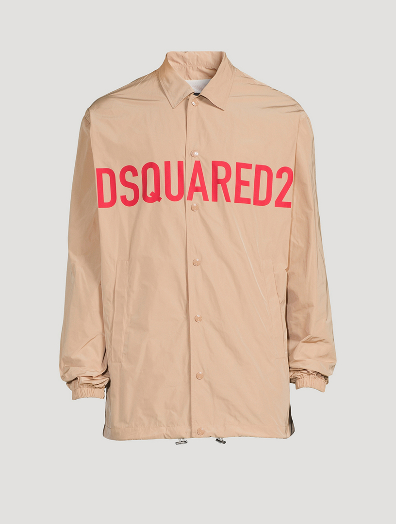 DSQUARED2 Coach Jacket With Logo | Holt Renfrew