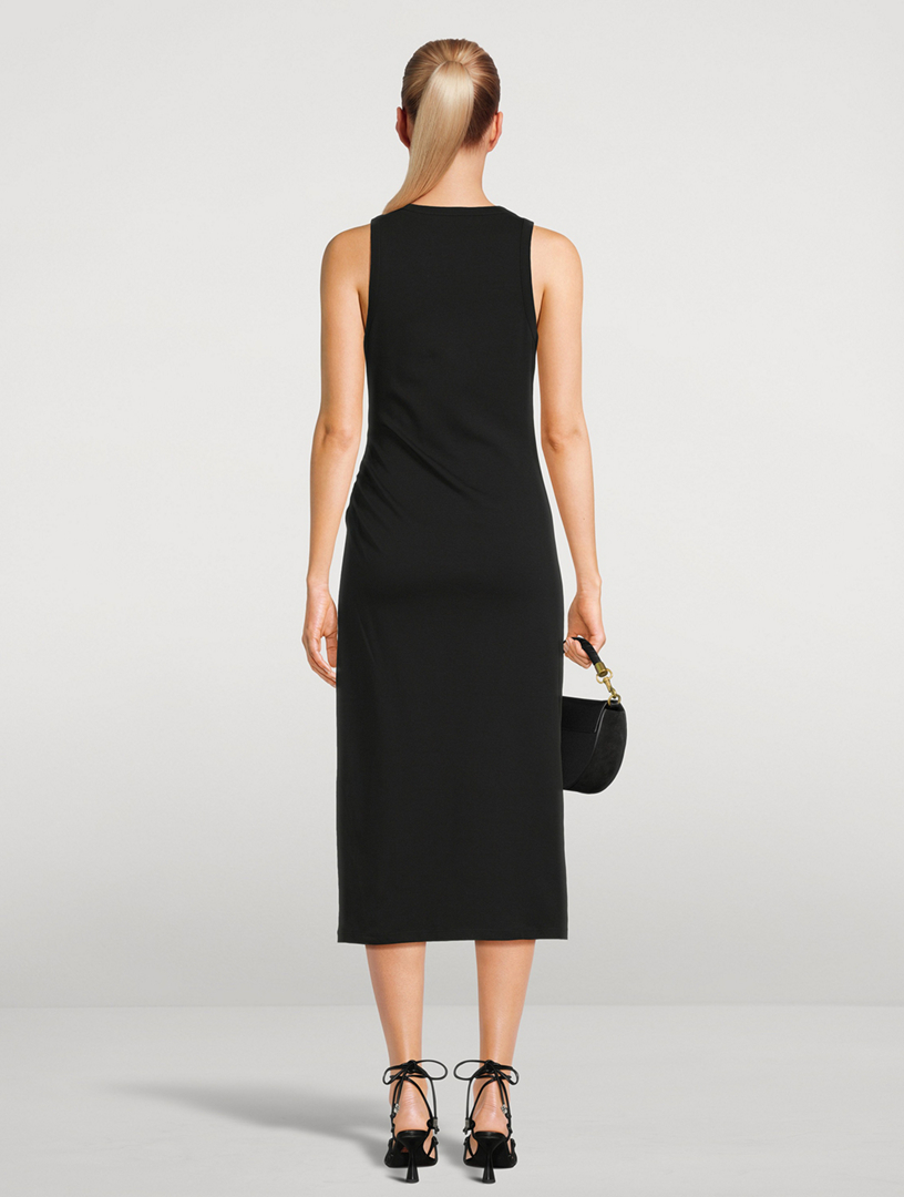 Sleeveless stretch sheath dress, Vince, Shop Midi Dresses