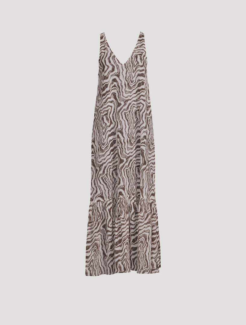 GANNI Cotton Maxi Coverup Dress Holt Renfrew