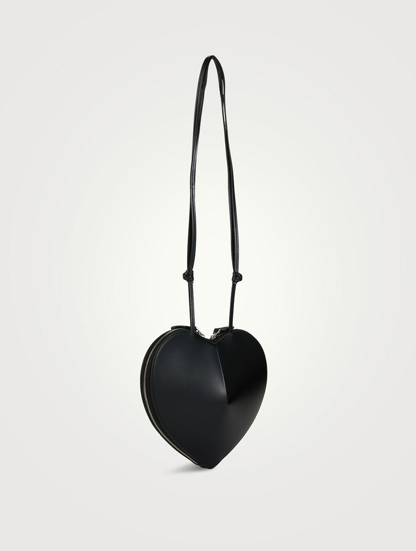 ALAÏA Le Cœur Leather Crossbody Bag | Holt Renfrew