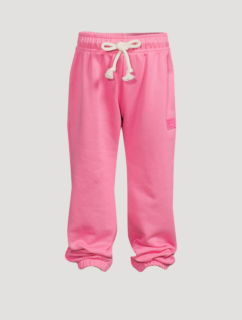 ACNE STUDIOS Mini Frack Face Sweatpants | Holt Renfrew