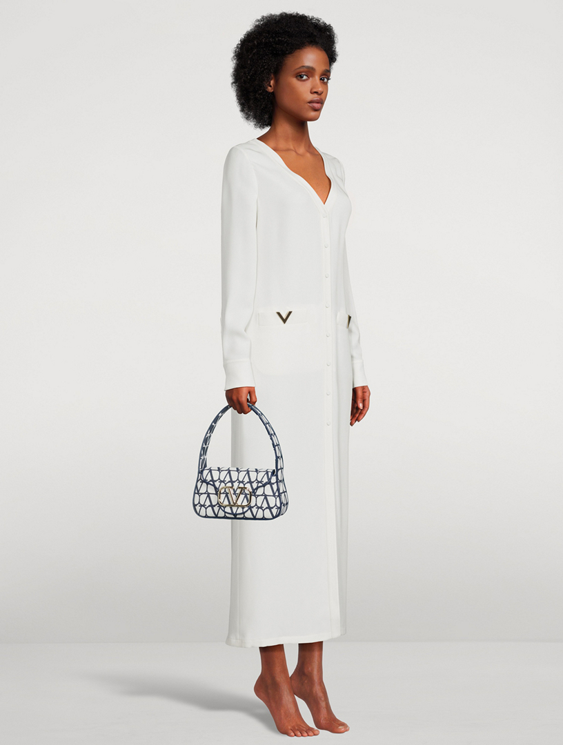 VALENTINO GARAVANI Locò Toile Iconographe Shoulder Bag