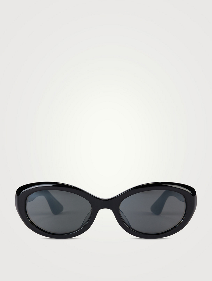 OLIVER PEOPLES Oliver Peoples x Khaite 1969C Oval Sunglasses