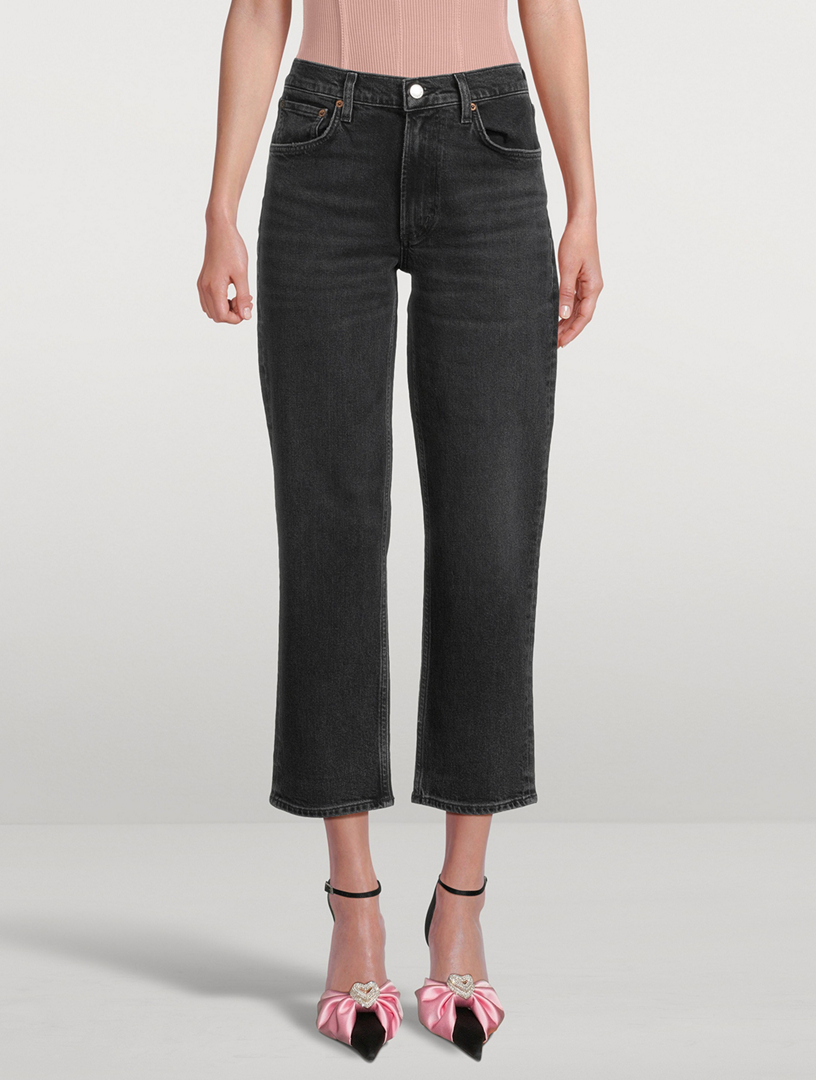 Kye Mid-Rise Straight Jeans