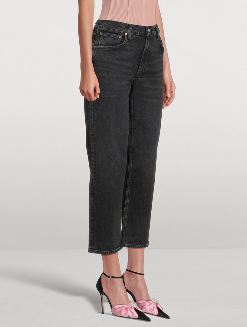 Kye Mid-Rise Straight Jeans