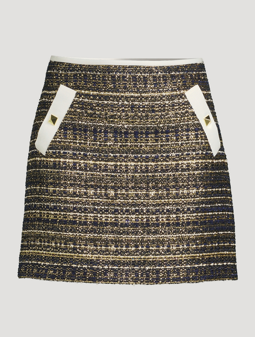 Tweed Party Mini Skirt