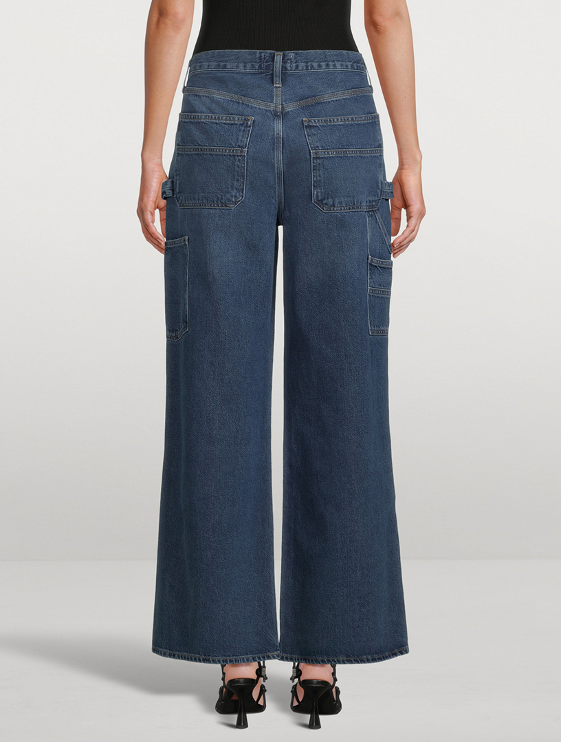 Marc Jacobs Blue 'The Oversized Carpenter Jean' Jeans