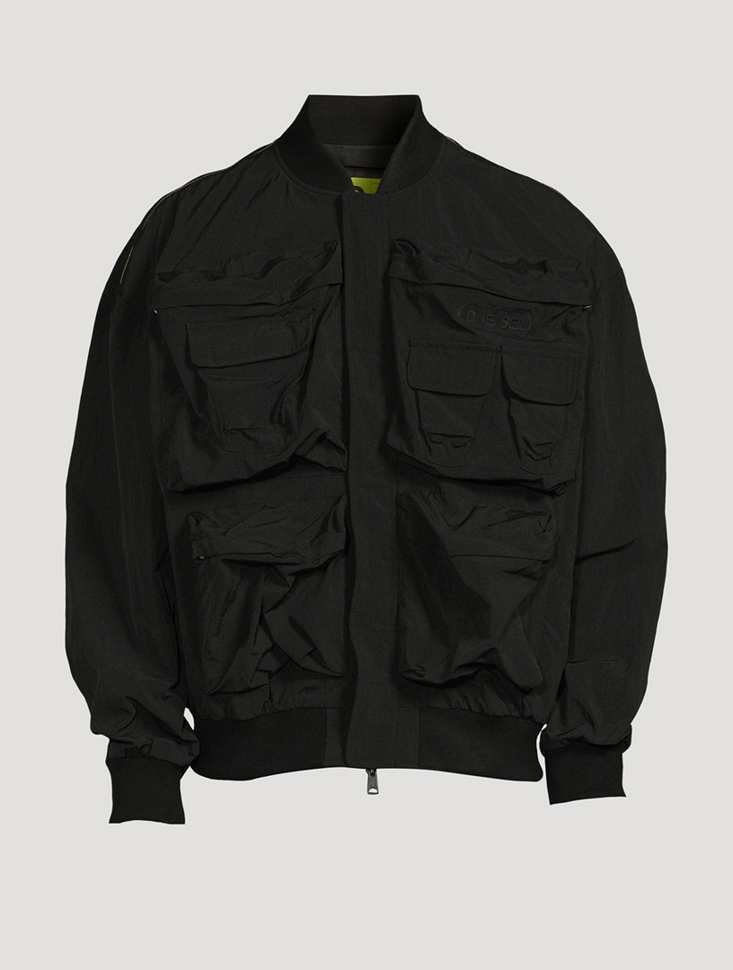 J-Stain-Short Nylon Jacket