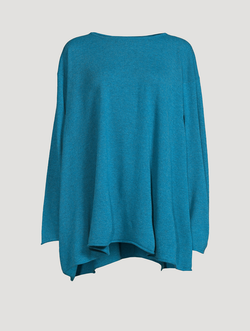 Cashmere A-Line Sweater