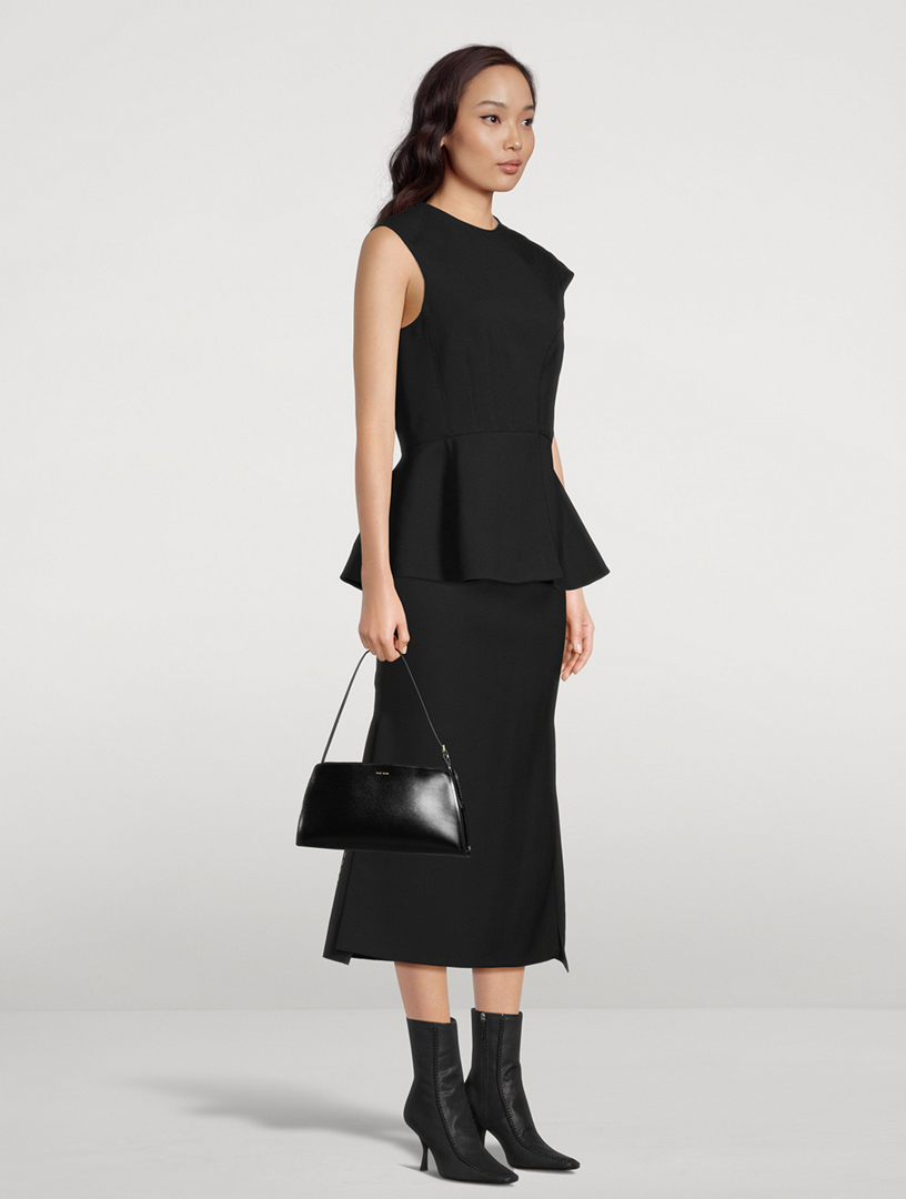 THE ROW Dalia Leather Baguette Holt Renfrew