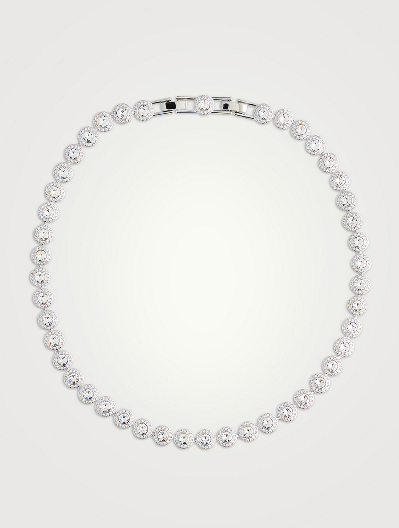 Swarovski crystal store tennis necklace