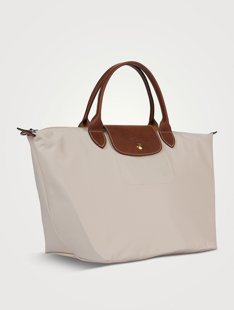 Longchamp 2025 white tote