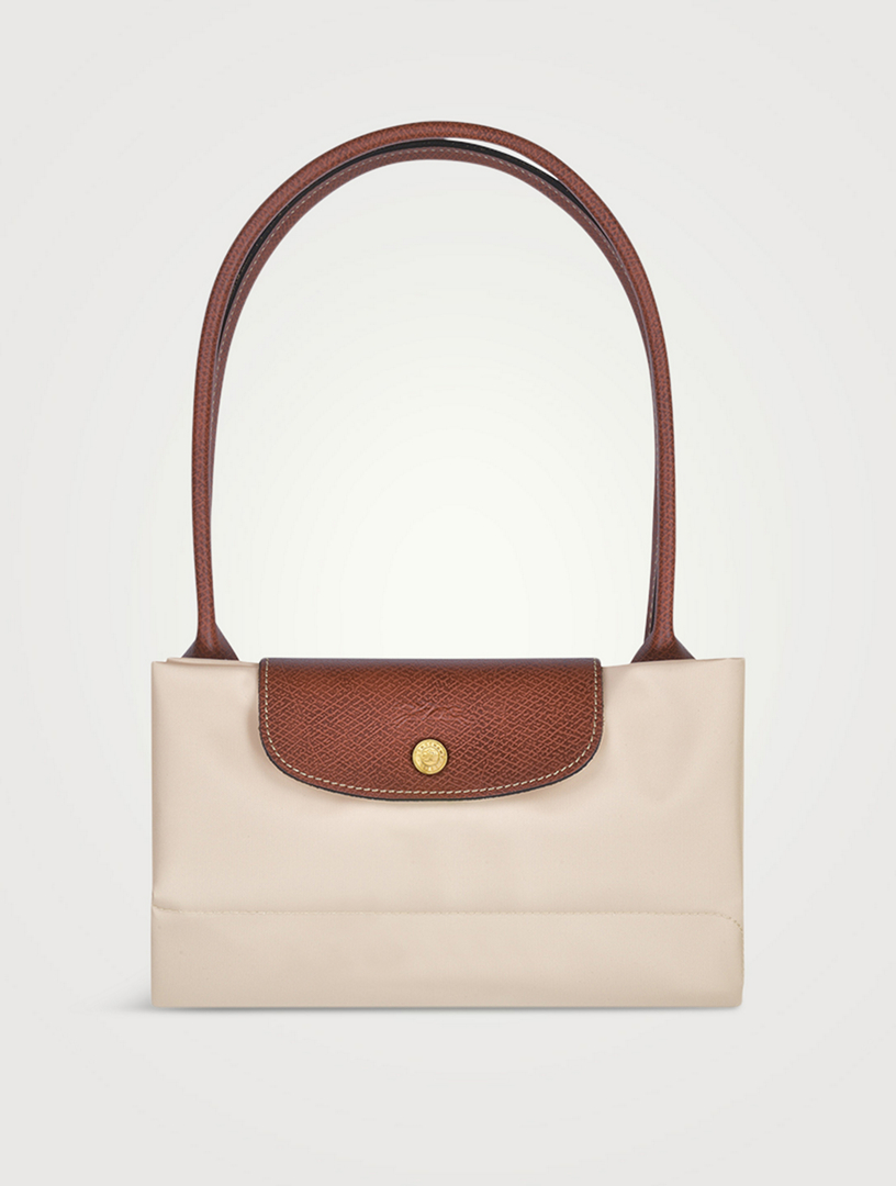 【送料&関税込】Longchamp Le Pliage Leather Shoulder Bag Longchamp Le Pliage Leather Shoulder Bag | Shopping Tote