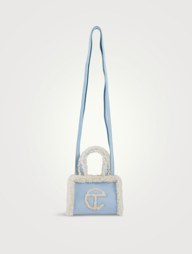 UGG x Telfar Small Suede Shopping Bag