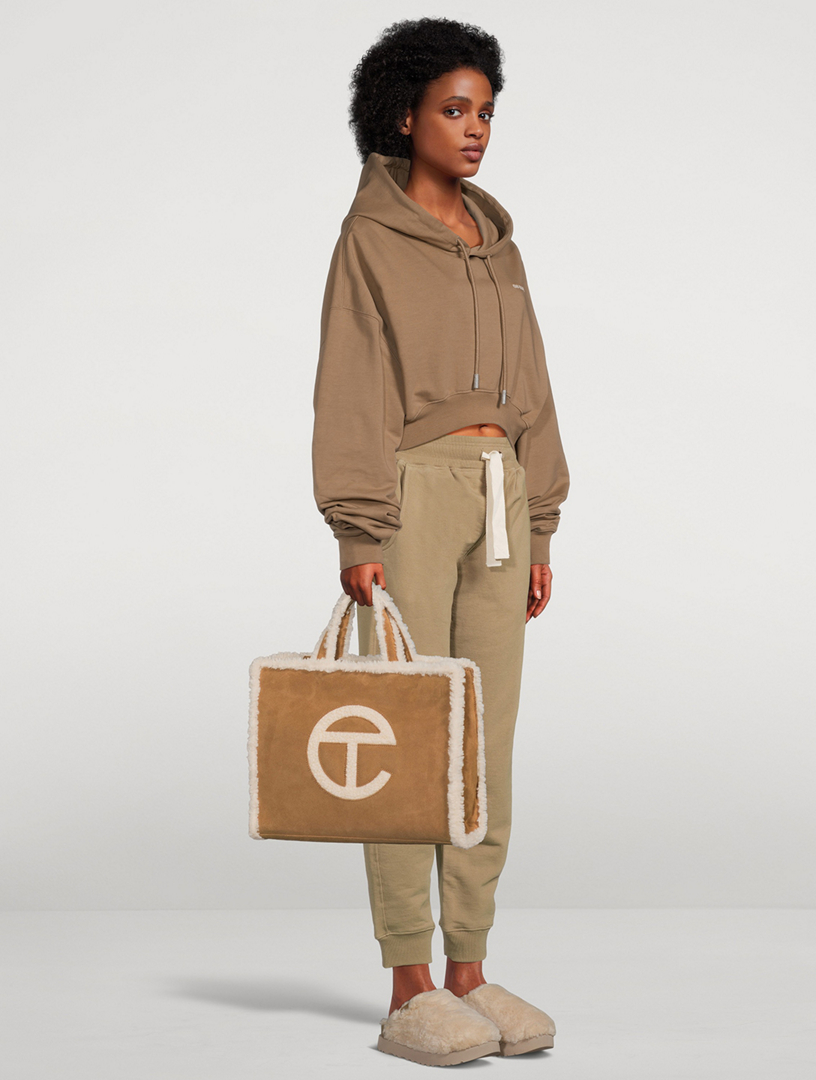 UGG X TELFAR UGG x Telfar Medium Suede Shopping Bag