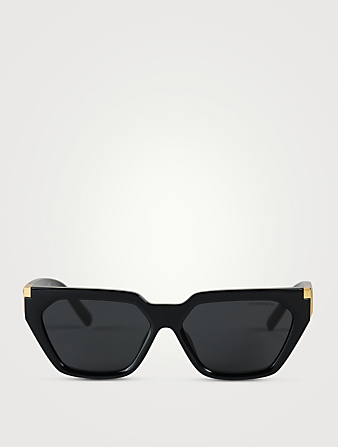 TIFFANY & CO. Tiffany T Cat Eye Sunglasses  Black
