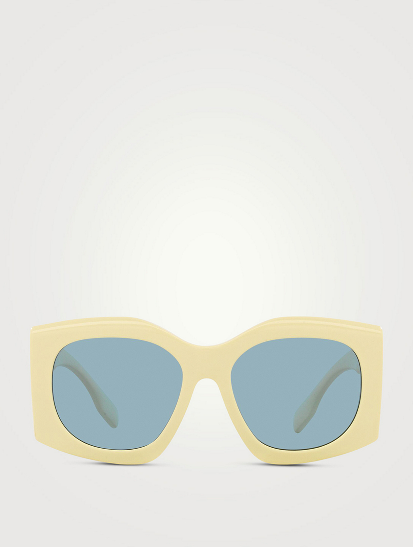 BURBERRY Madeline Square Sunglasses  Yellow